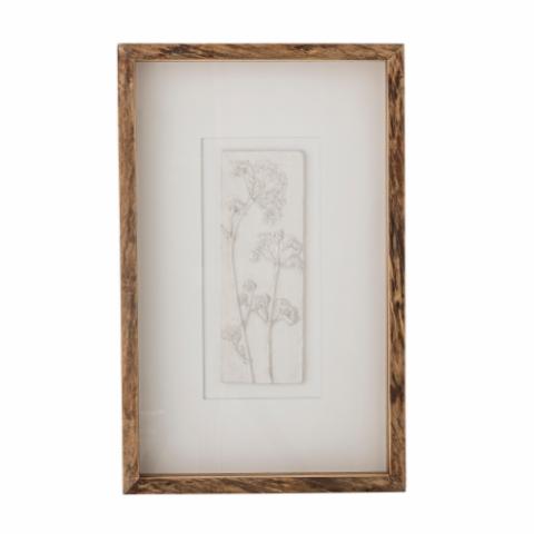 Mey Illustration avec cadre, Nature, Bois de sapin