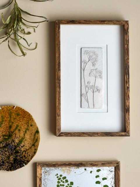 Mey Illustration avec cadre, Nature, Bois de sapin