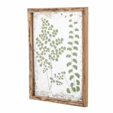 Tipper Illustration med ramme, Grøn, Fyrretræ