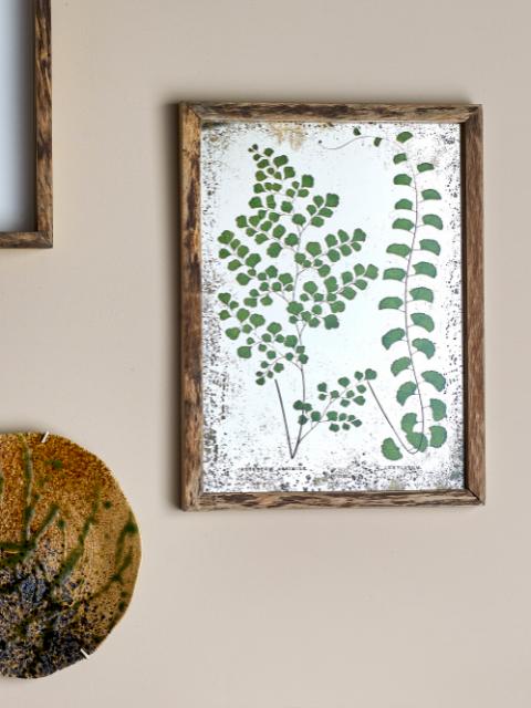 Tipper Illustration avec cadre, Verte, Bois de sapin