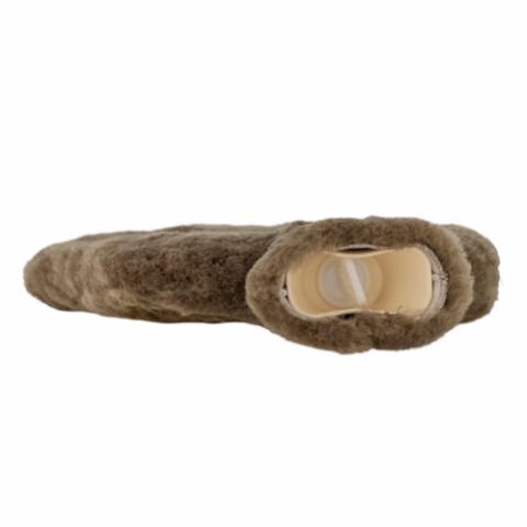 Cedar Bouillotte, Marron, Peau de mouton
