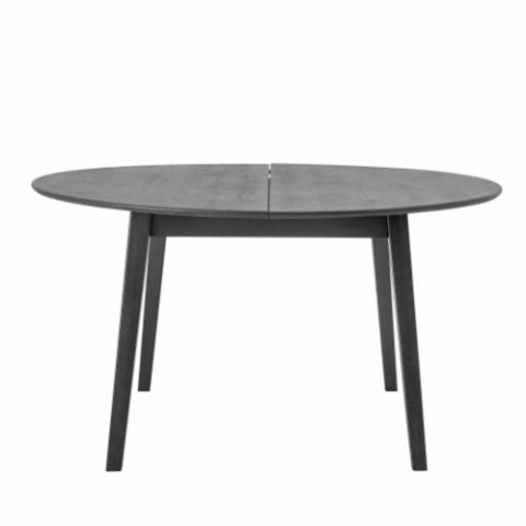 Peron Dining Table, Black, FSC®100%, Oak