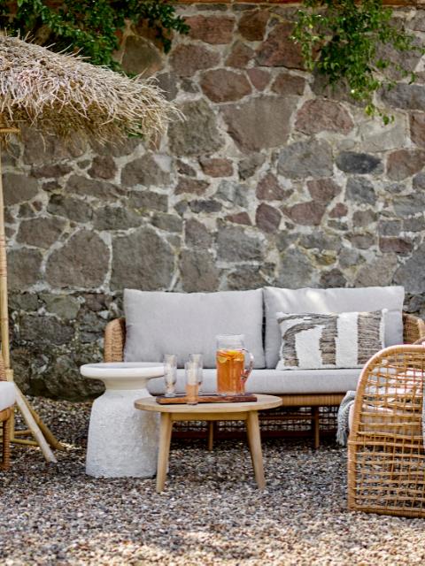 Penzano Lounge Chair, Nature, Polyrattan