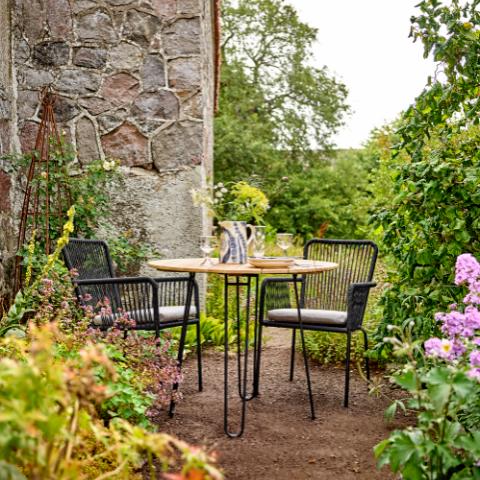 Molito Table de salle à manger, Nature, FSC®100%, Teak