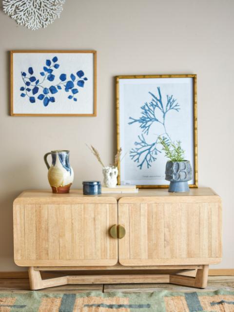 Serrone Armoire, Nature, Bois d'hévéa