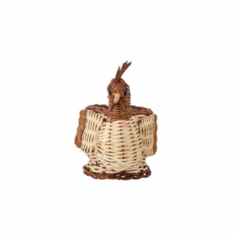 Marsha Basket, Brown, Fern