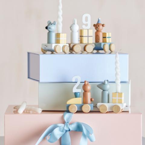 Junaid Décoration d'anniversaire, Multicolore, FSC®100%, MDF