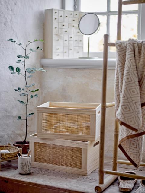 Piana Storage Box, Nature, FSC®100%, Pine