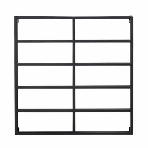 Magne Wine Rack, Black, Metal