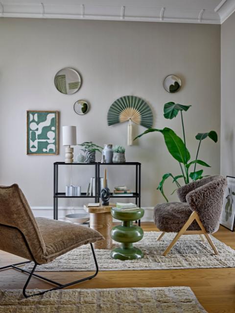 Loups Bookcase, Black, Metal