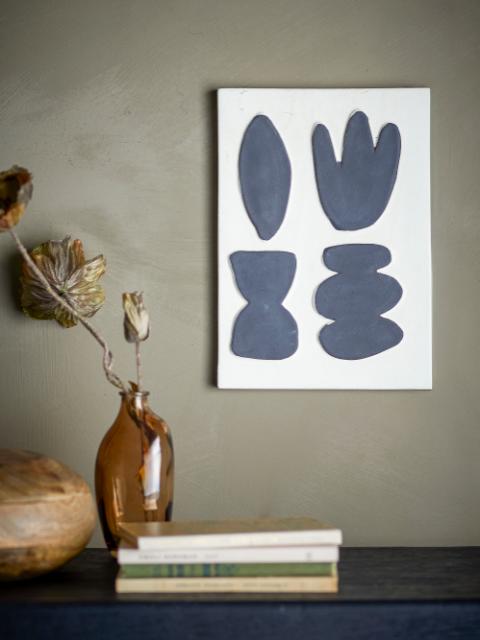 Lutton Wall Decor, White, Stoneware