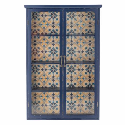 Hazem Armoire, Bleu, Bois de sapin
