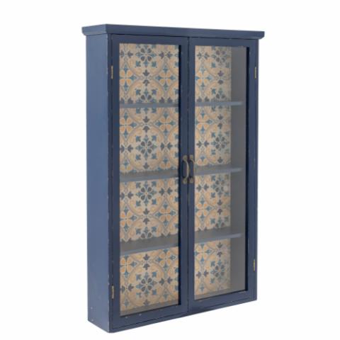 Hazem Cabinet, Blue, Firwood