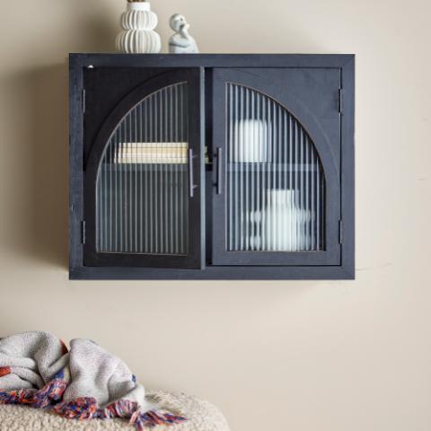 Lario Armoire, Noir, Pin