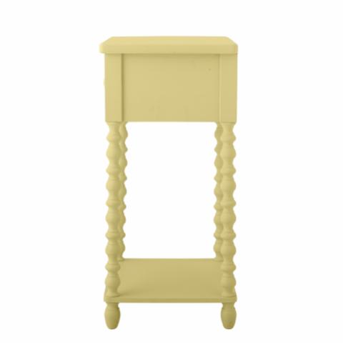 Salino Side Table, Yellow, Firwood