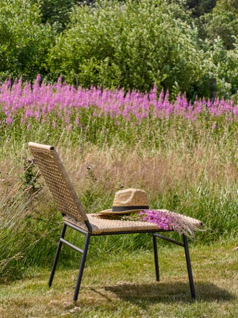 Vallone Chaise de salon, Nature, Polyrattan
