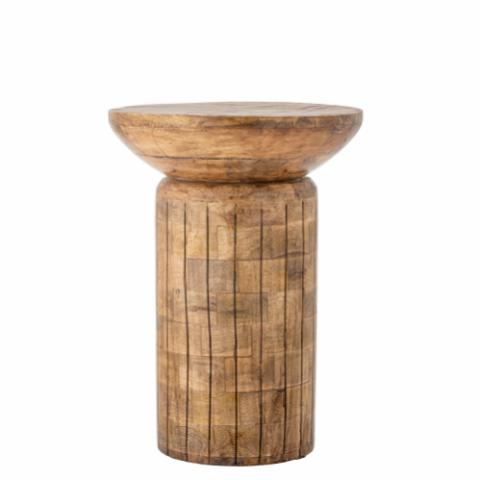 Yasme Side Table, Nature, Mango