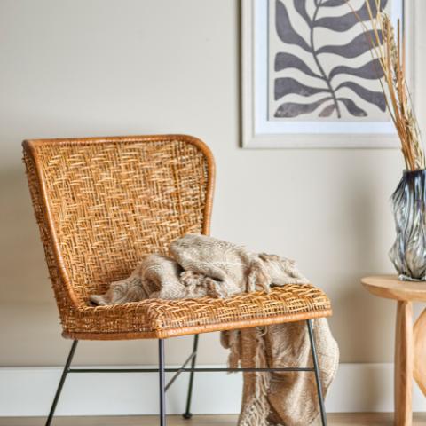 Somme Chaise longue, Nature, Rotin