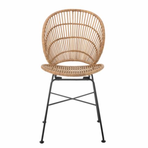 Fiore Dining Chair, Nature, Rattan