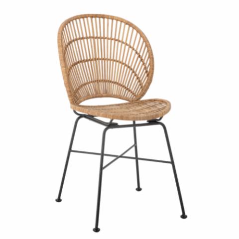 Fiore Dining Chair, Nature, Rattan