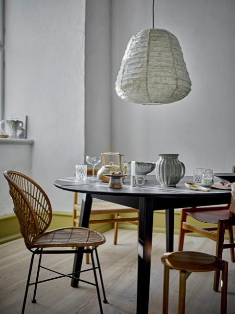 Fiore Dining Chair, Nature, Rattan
