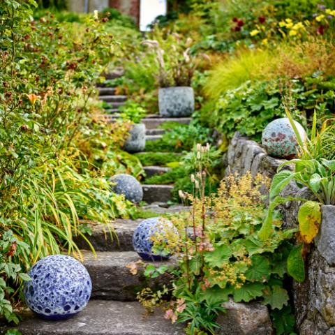 Reese Deco, Blue, Terracotta