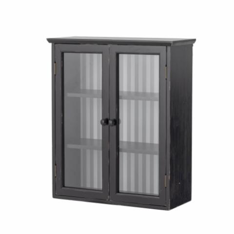 Hazem Armoire, Noir, Bois de sapin