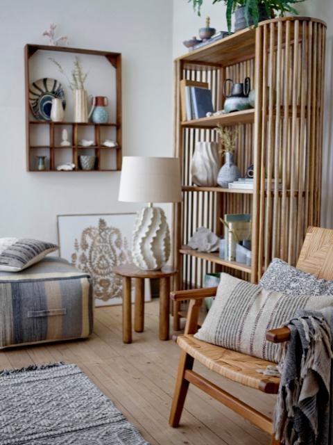 Sali Bookcase, Nature, FSC 100%® Mango