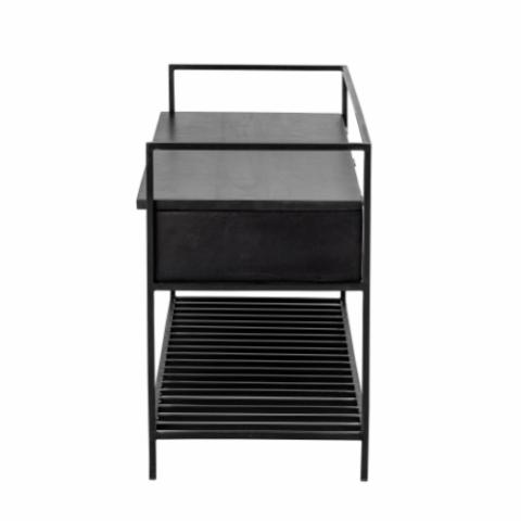 Abelone Bench, Black, FSC 100%® Mango