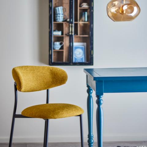 Manal Dining Chair, Yellow, FSC®100% Plywood