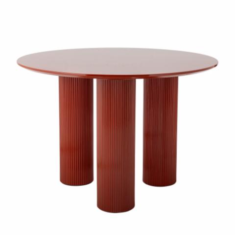 Della Table de salle à manger, Rouge, FSC®100%, MDF