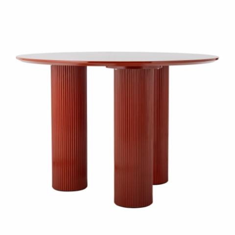 Della Dining Table, Red, FSC®100%, MDF