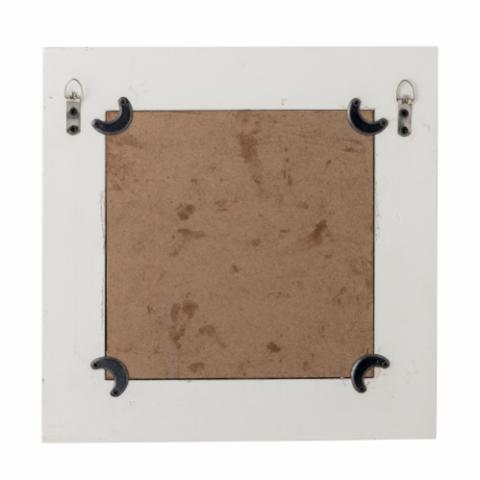 Badia Wall Mirror, Rose, Firwood