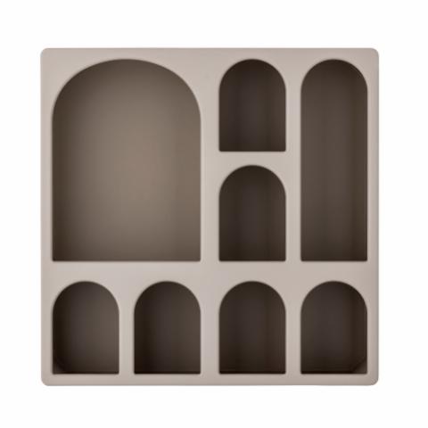 Graphia Bibliothèque, Marron, MDF