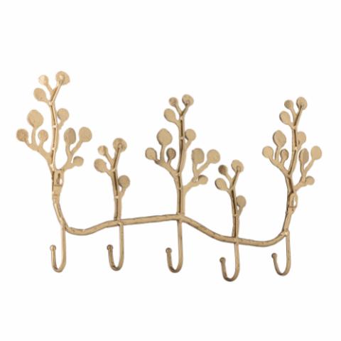 Padova Coat Rack, Brass, Metal