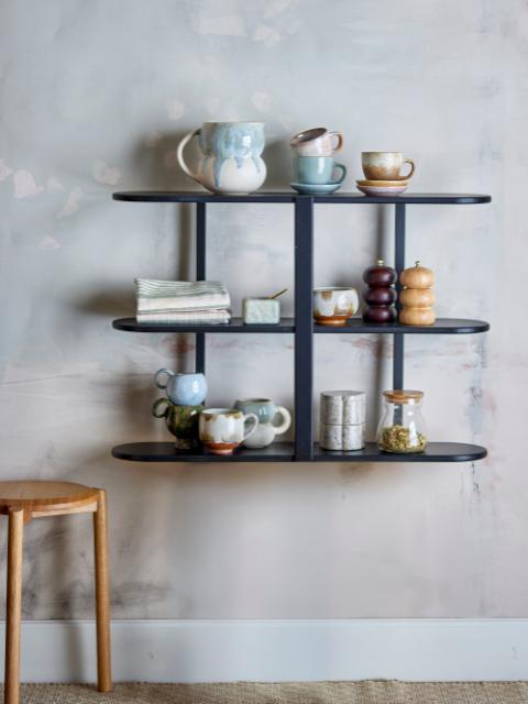 Vicente Shelf, Black, MDF