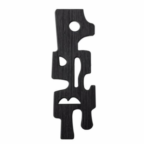 Sare Wall Decor, Black, MDF