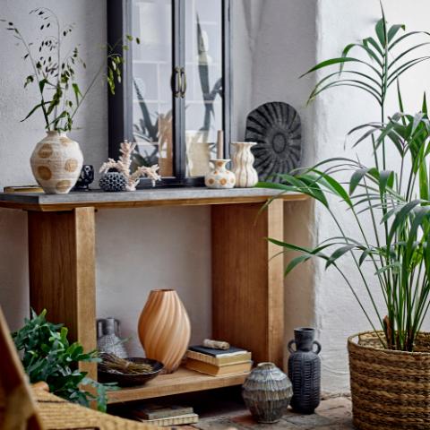 Riva Console Table, Brown, Firwood