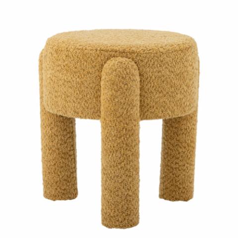 Bruno Stool, Yellow, Polyester