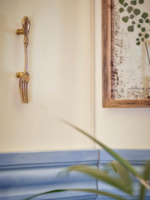 Cella Crochet, Brass, Pewter