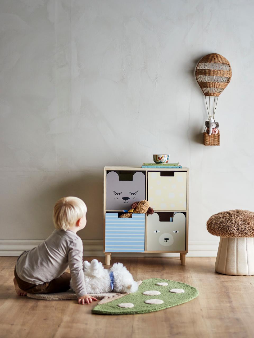 Huggi Wandkorb, Natur, Rattan