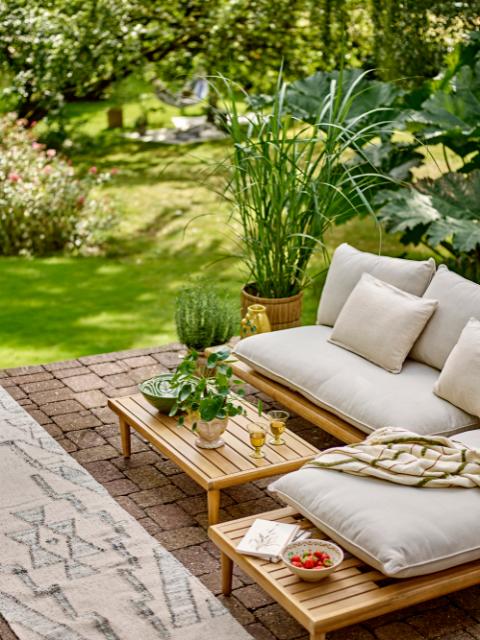 Cesano Lounge set, Nature, FSC®100%, Acacia