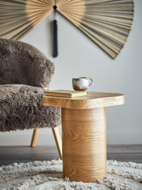 Elmer Side Table, Nature, MDF