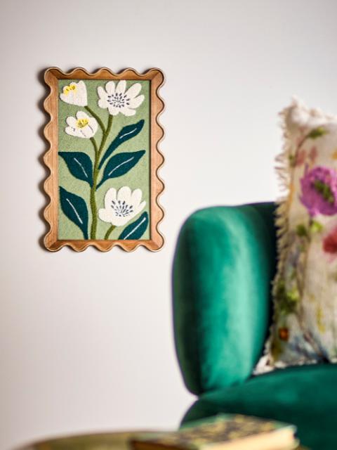 Talan Illustration w/ Frame, Multi, MDF