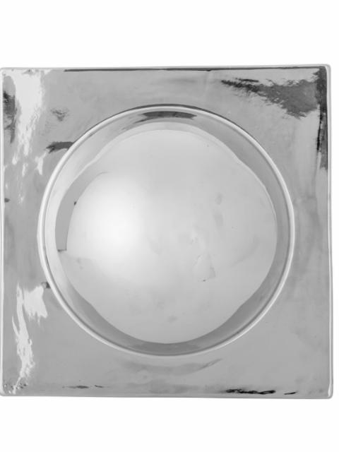 Cesta Wall Decor, Silver, Stoneware