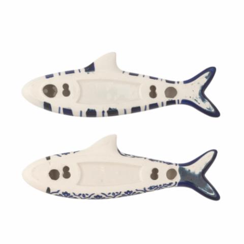 Dunne Wall Decor, Blue, Stoneware