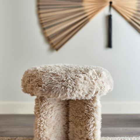 Frikka Pouf, Nature, Polyester