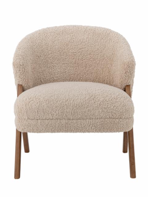 Camino Lounge Chair, Nature, FSC®100%, Rubberwood