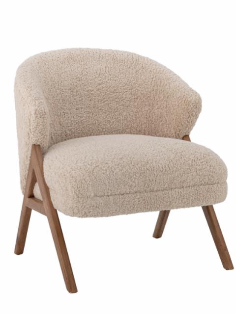 Camino Chaise longue, Nature, FSC®100%, Rubberwood
