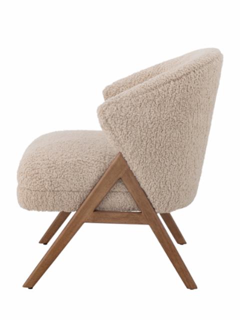 Camino Loungestol, Natur, FSC®100%, Rubberwood